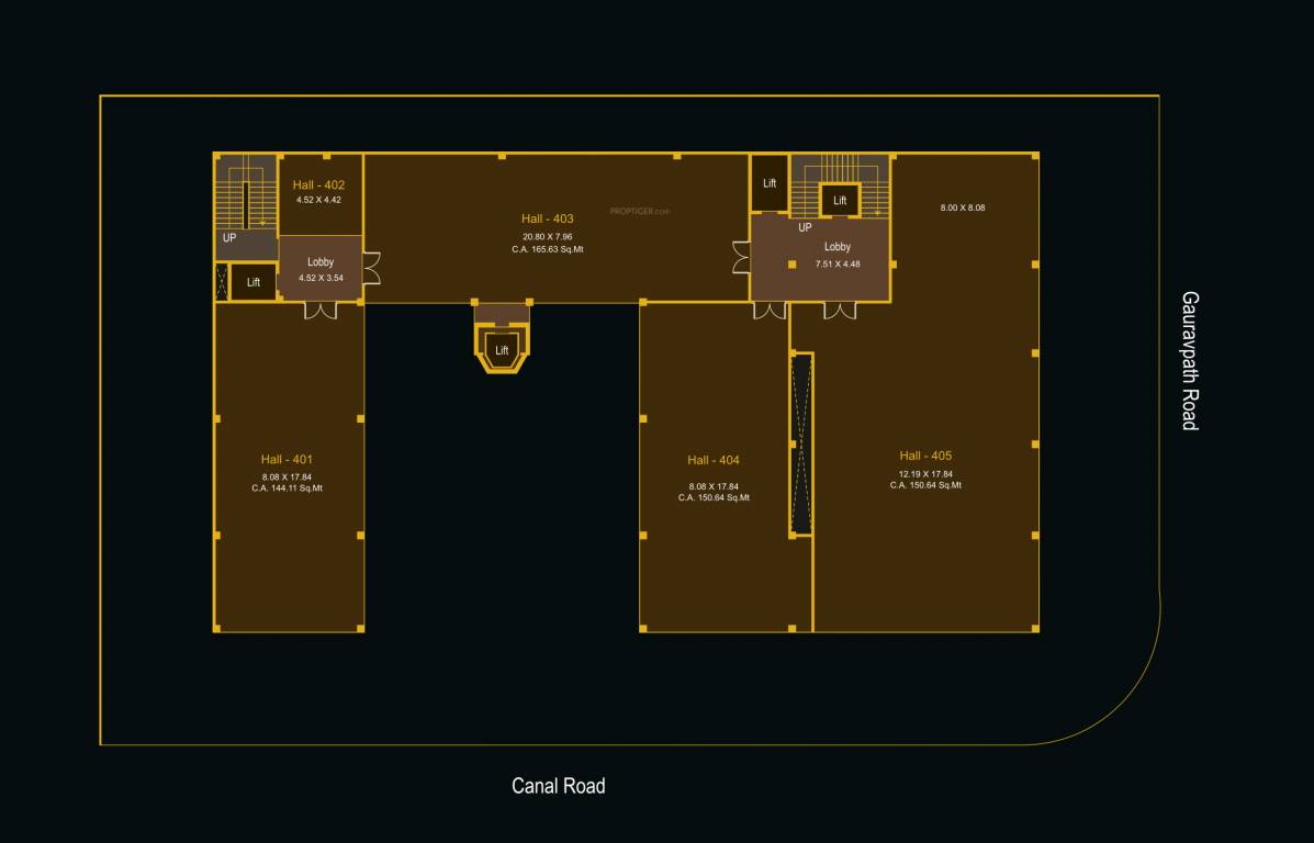 eden square Eden Square Cluster Plan For 4th Floor