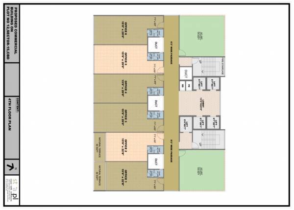  cbd-614 CBD 614 Cluster Plan for 4th Floor