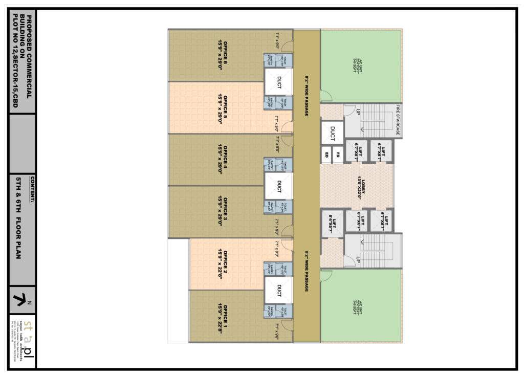  cbd 614 CBD 614 Cluster Plan from 5th to 6th Floor