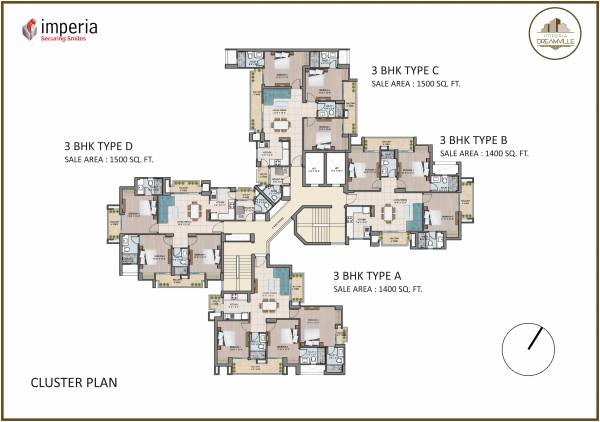 Block 4 Cluster Plan dreamville Block 4 Cluster Plan