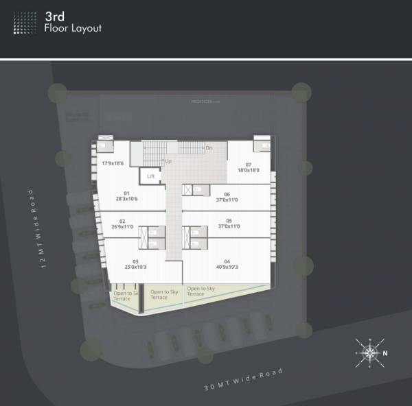 Block A Cluster Plan For 3rd Floor business-square Block A Cluster Plan For 3rd Floor