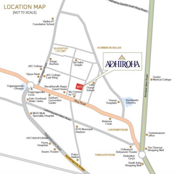 Location Plan adhiroha Location Plan