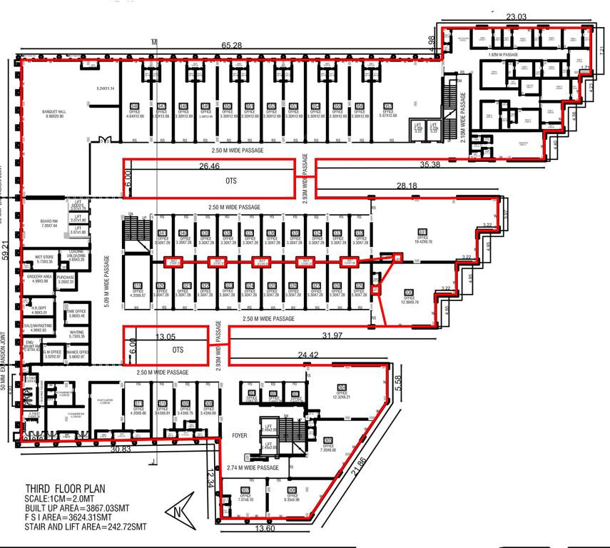  jan mahal Jan Mahal Cluster Plan For 3rd Floor