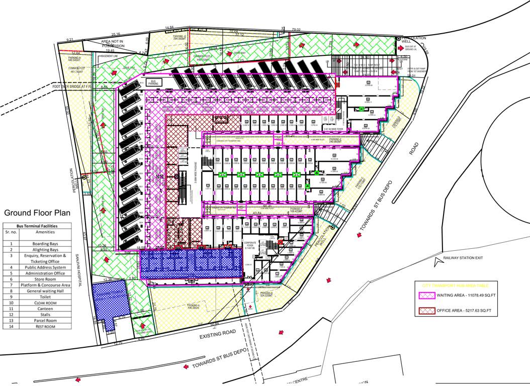  jan mahal Jan Mahal Cluster Plan For Ground Floor