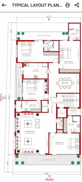  mg-iris-floors Mg Iris Floors Typical Cluster Plan