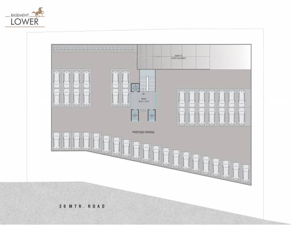  stallion A Lower Basement Cluster Plan