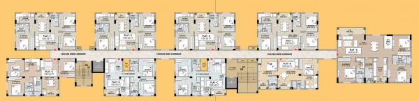  cosmos-prashil Cosmos Prashil Cluster Plan For 5th Floor