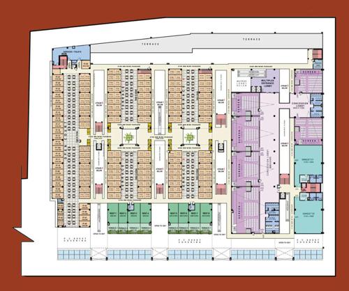 Gaur Aero Mall Pocket 1 Cluster Plan for 1st Floor aero-mall-pocket-1 Gaur Aero Mall Pocket 1 Cluster Plan for 1st Floor