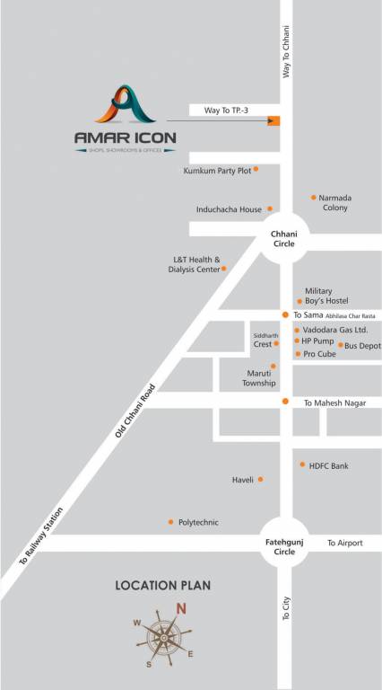  amar icon Location Plan