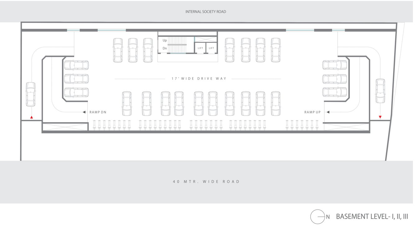  latitude A Basement Cluster Plan