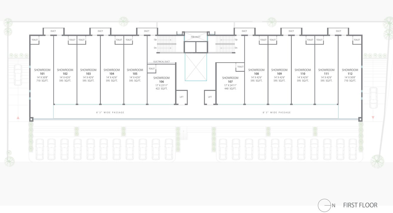  latitude A Cluster Plan For 1st Floor