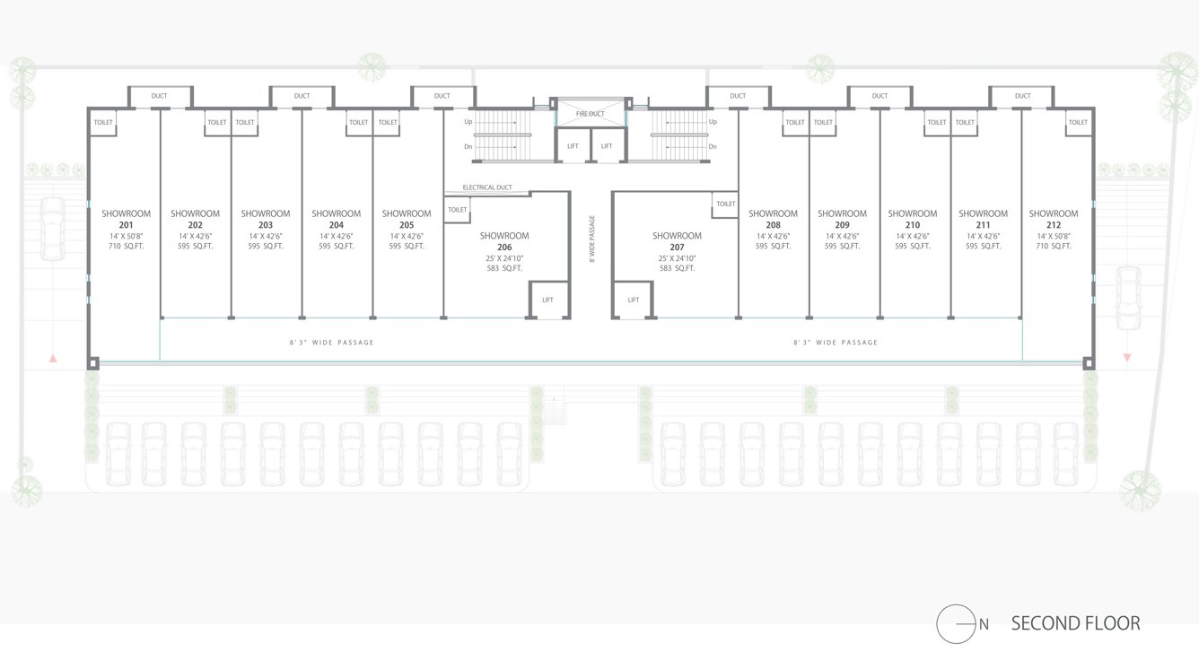  latitude A Cluster Plan For 2nd Floor