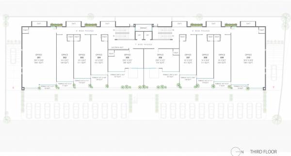  latitude A Cluster Plan For 3rd Floor