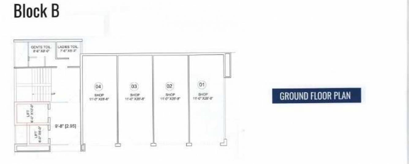  wind ii B Cluster Plan For Ground Floor