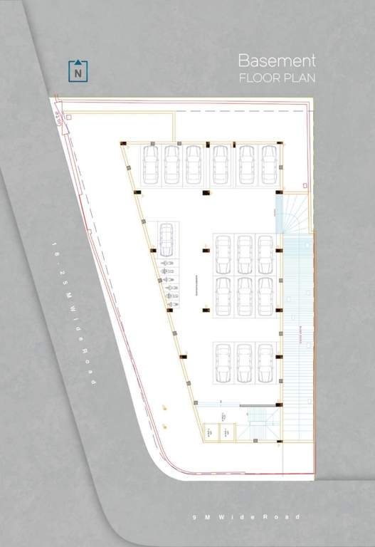  hr palacio Tower Basement Cluster Plan