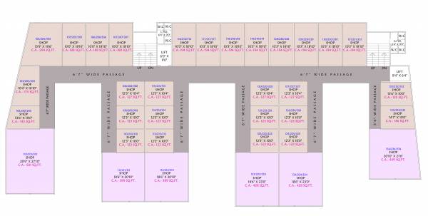 Palazzo Cluster Plan For Upper Ground Floor palazzo Palazzo Cluster Plan For Upper Ground Floor
