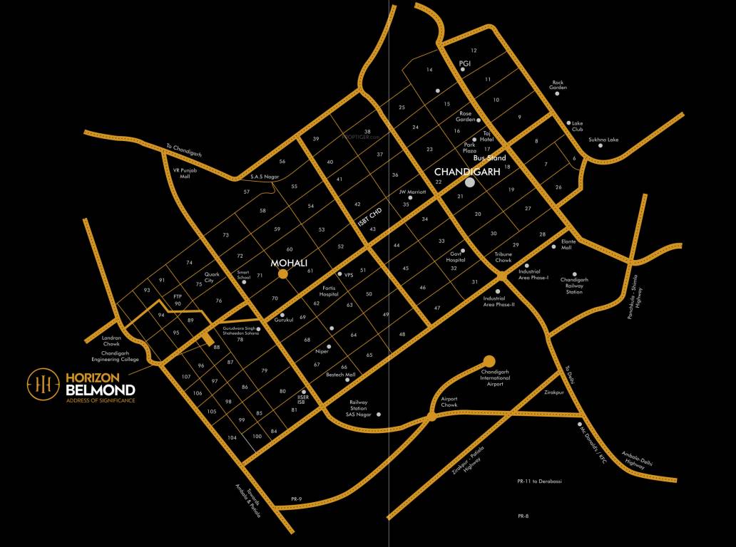  belmond Location Plan