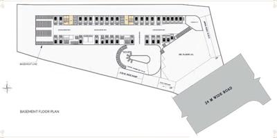  vedant-empire-phase-iii-wing-c-cliffton Vedant Empire Phase III Wing C-Cliffton Basement Cluster Plan