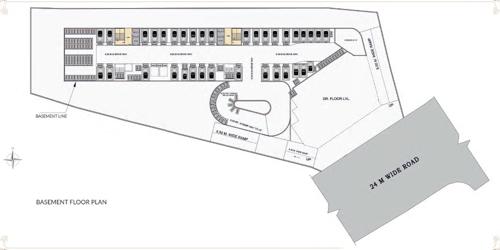  vedant-empire-phase-iii-wing-c-cliffton Vedant Empire Phase III Wing C-Cliffton Basement Cluster Plan