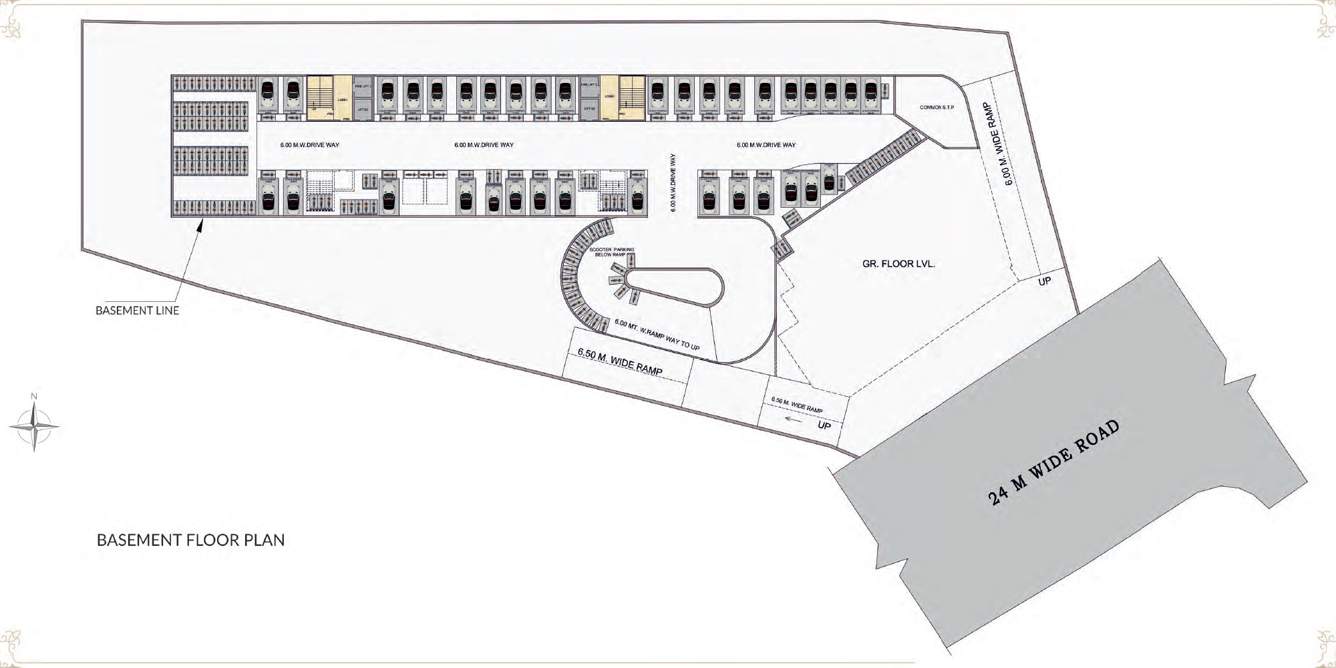  vedant empire phase iii wing c cliffton Vedant Empire Phase III Wing C Cliffton Basement Cluster Plan
