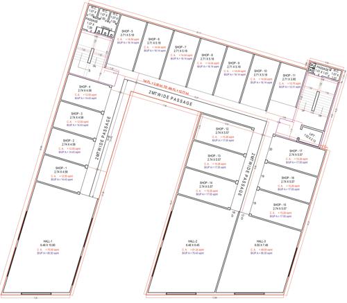  trade-center Trade Center Cluster Plan From 1st To 4th Floor