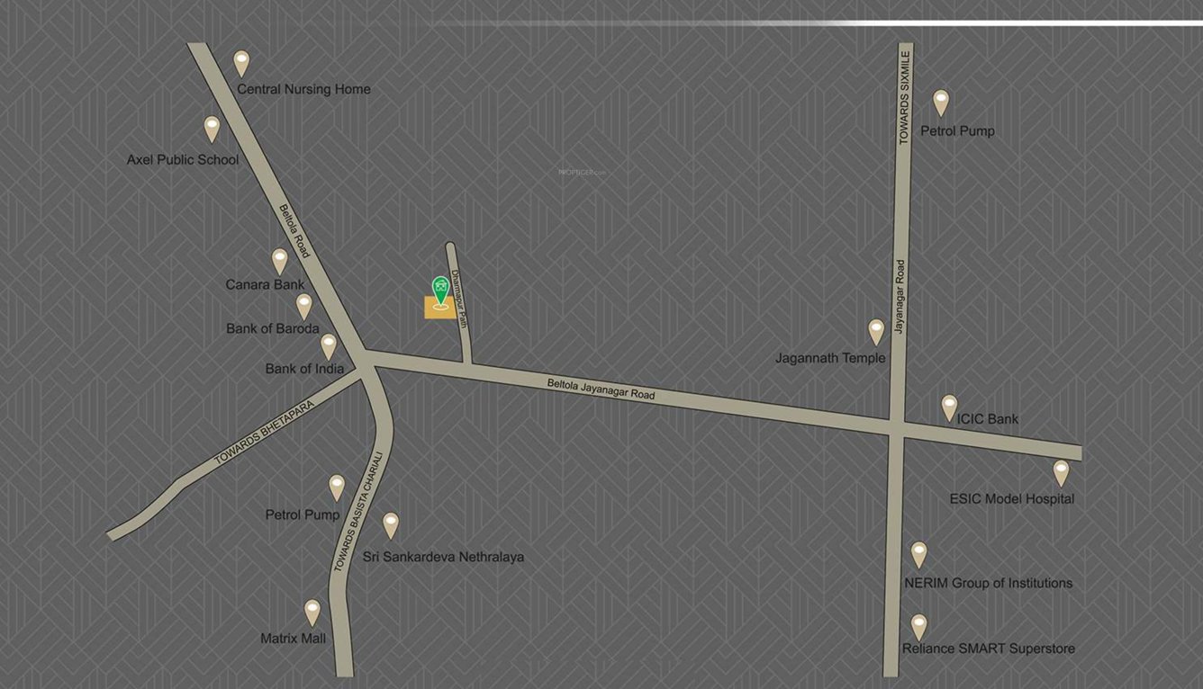 paradise sunrise Location Plan