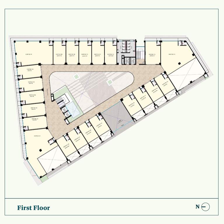  the choupaal The Choupaal Cluster Plan for 1st Floor