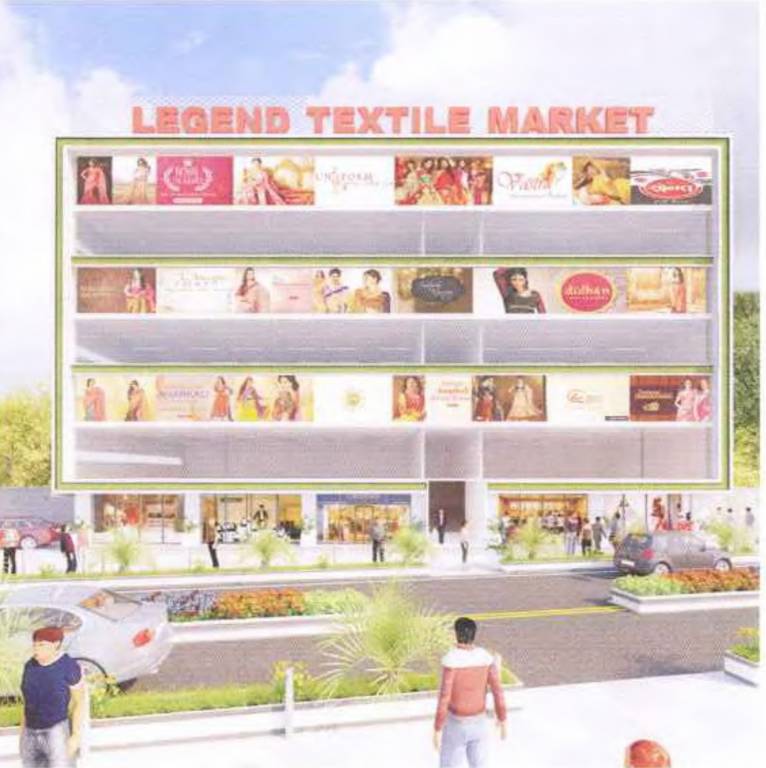 textile market Elevation