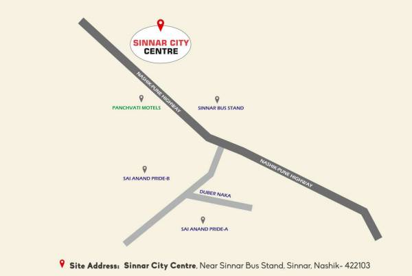  sinnar-city-center Location Plan