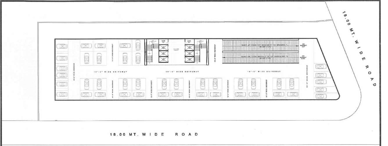  radha madhav textile market Radha Madhav Textile Market Cluster Plan For Basement