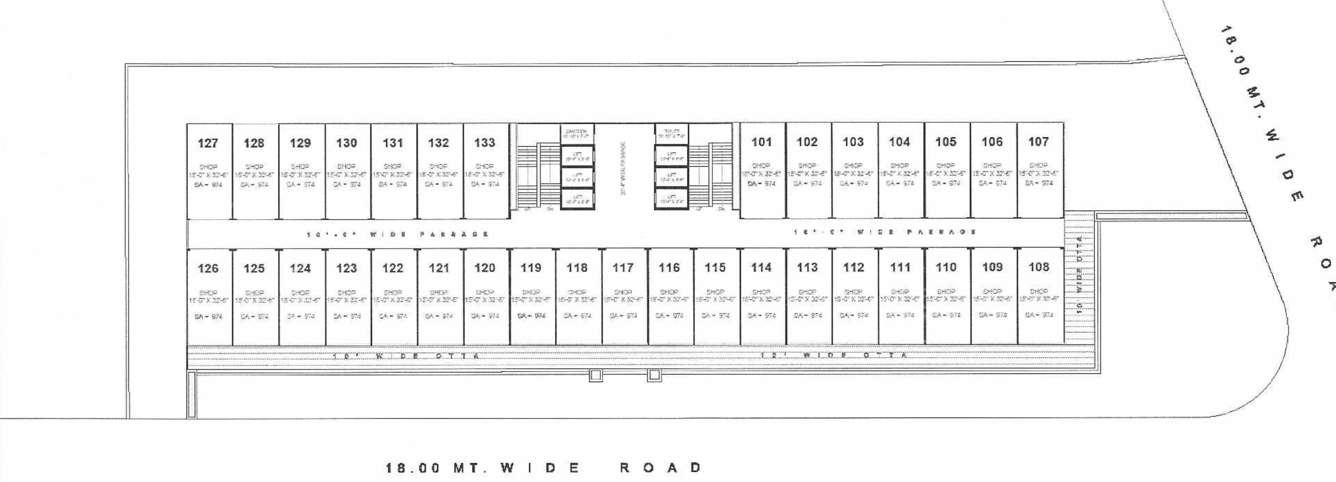  radha madhav textile market Radha Madhav Textile Market Cluster Plan From 1st To 6th Floor