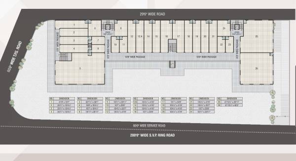  krish-arcade Block A Cluster Plan From 1st To 2nd Floor