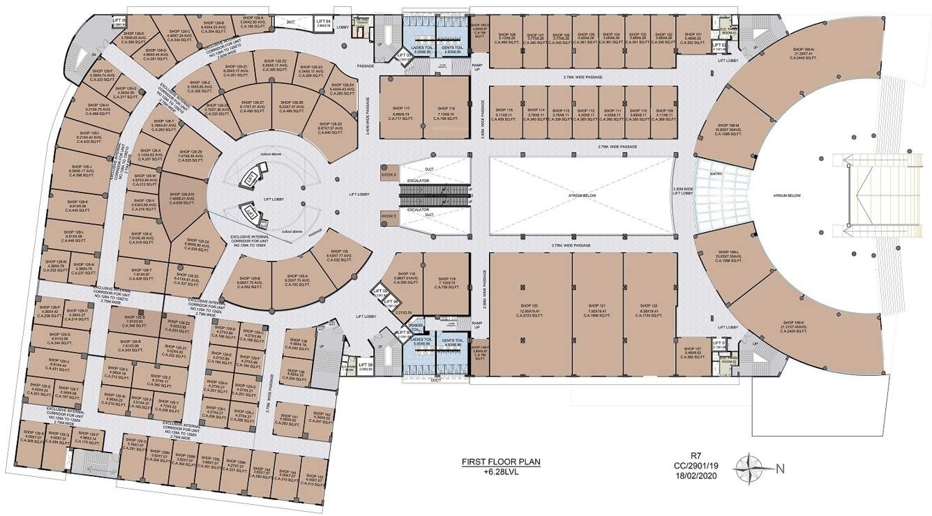  93 avenue phase 1 93 Avenue Phase 1 Cluster Plan for 1st Floor