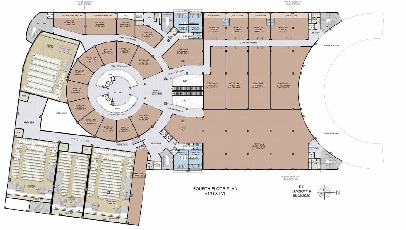  93 avenue phase 1 93 Avenue Phase 1 Cluster Plan for 4th Floor