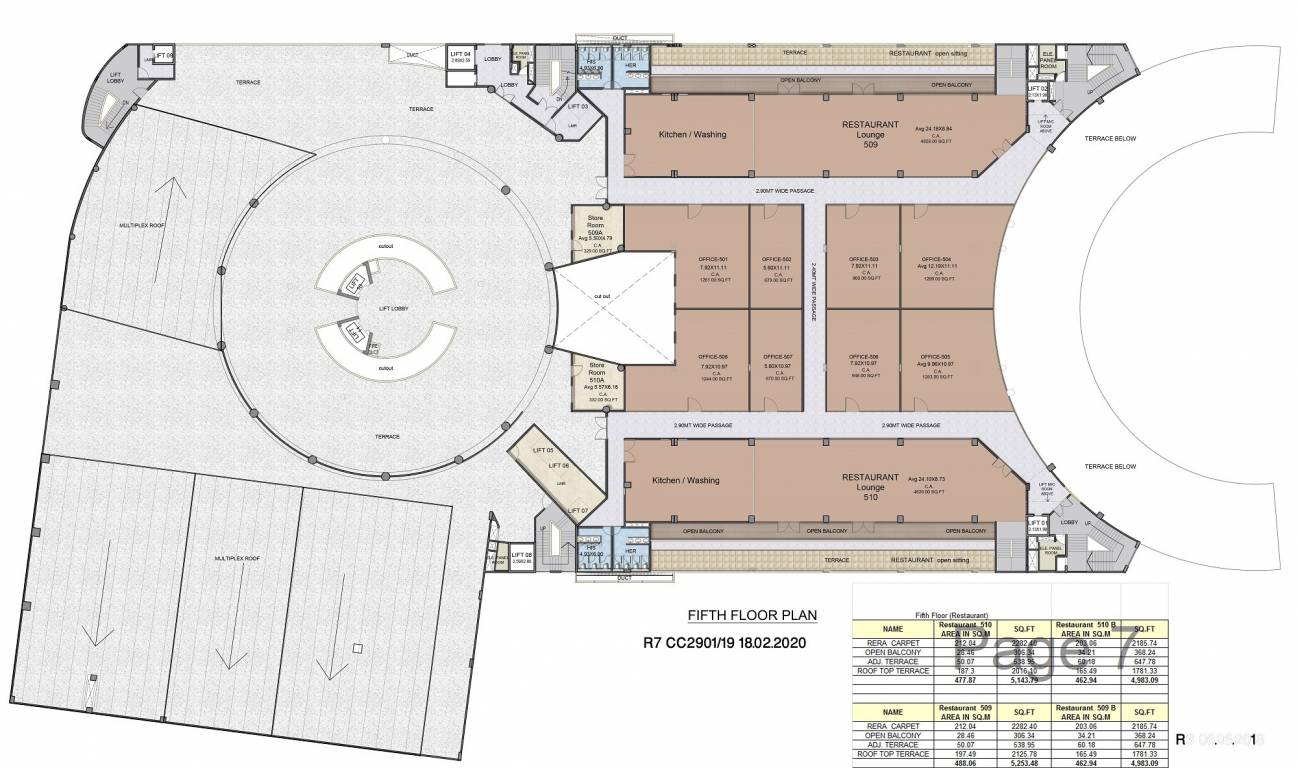  93 avenue phase 1 93 Avenue Phase 1 Cluster Plan for 5th Floor