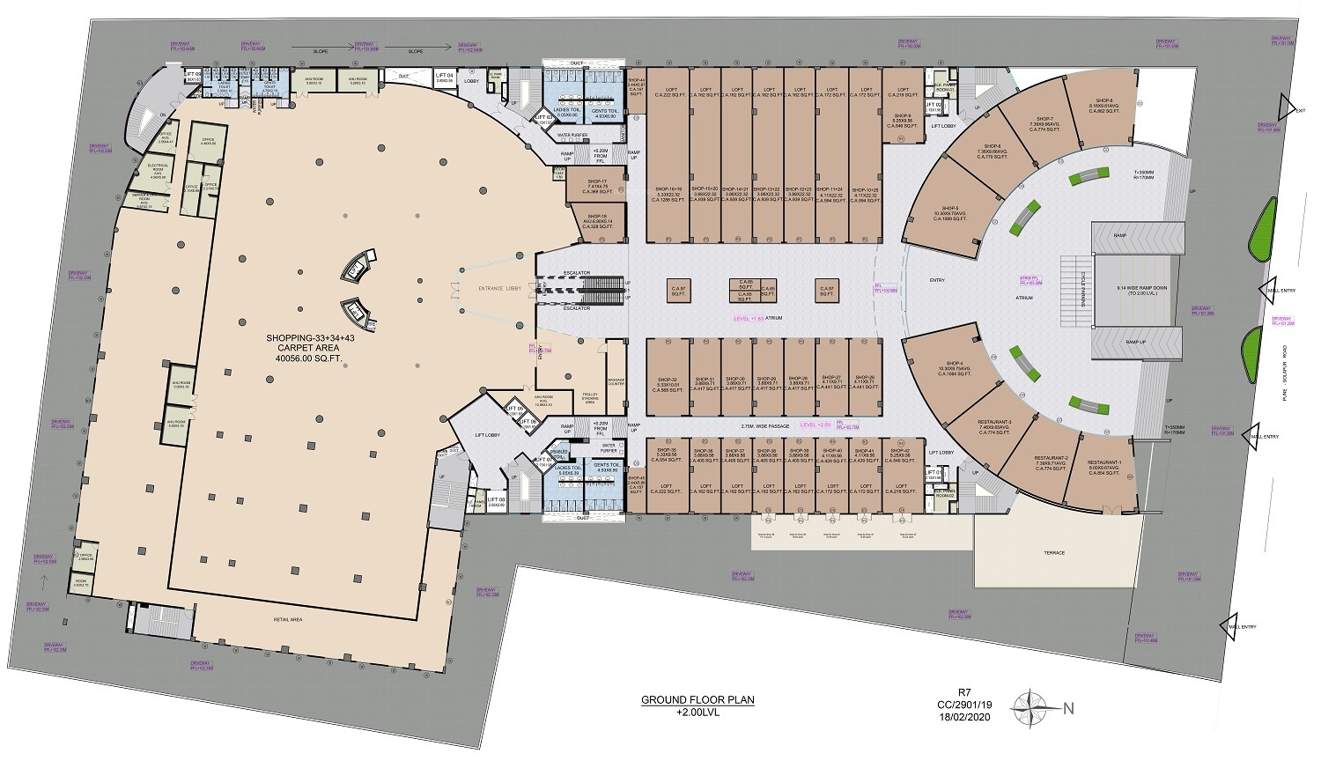  93 avenue phase 1 93 Avenue Phase 1 Cluster Plan for ground Floor