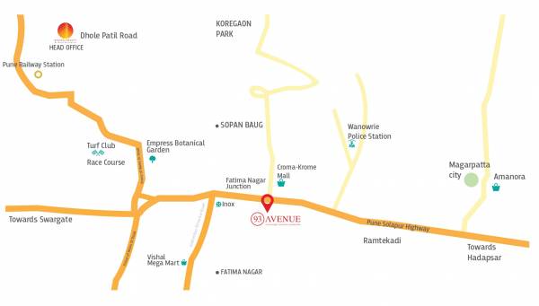  93-avenue-phase-1 Location Plan