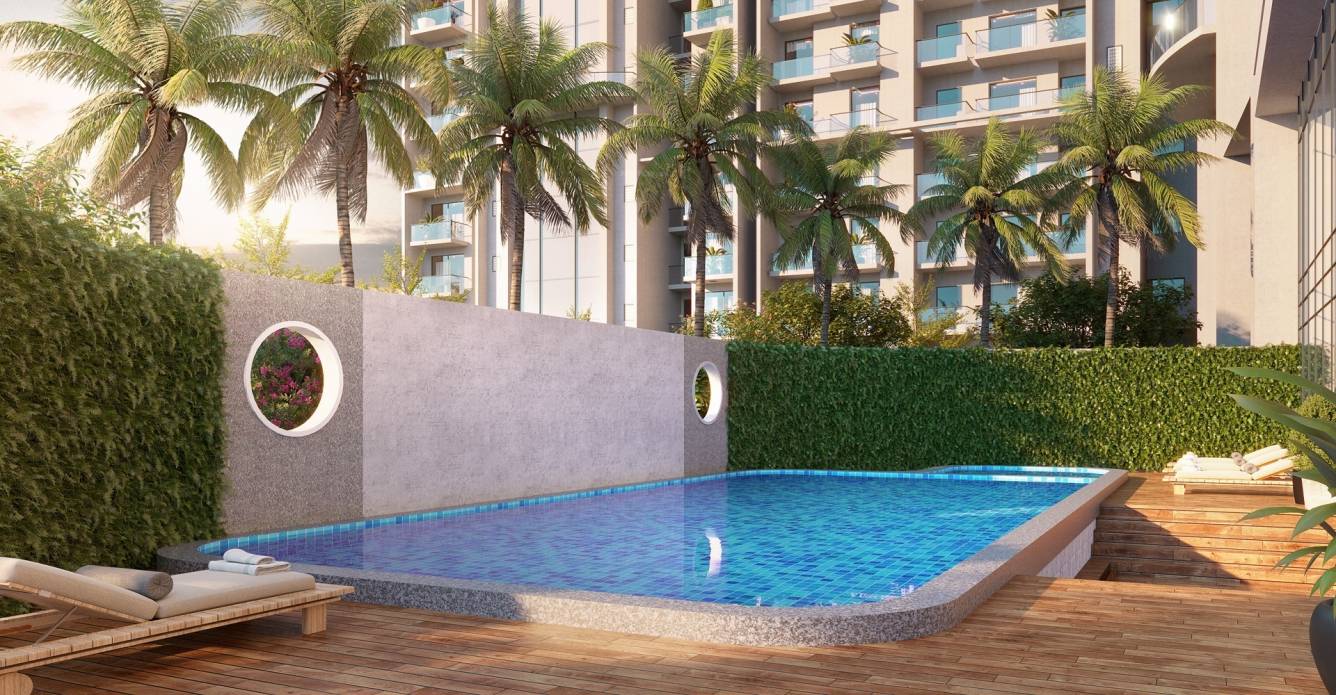  the blue Swimming Pool