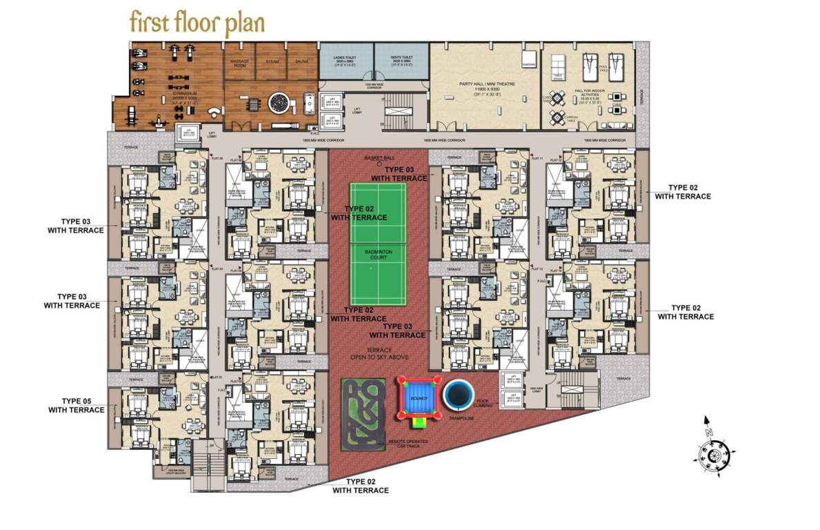 entertainment city Roma Entertainment City Cluster Plan