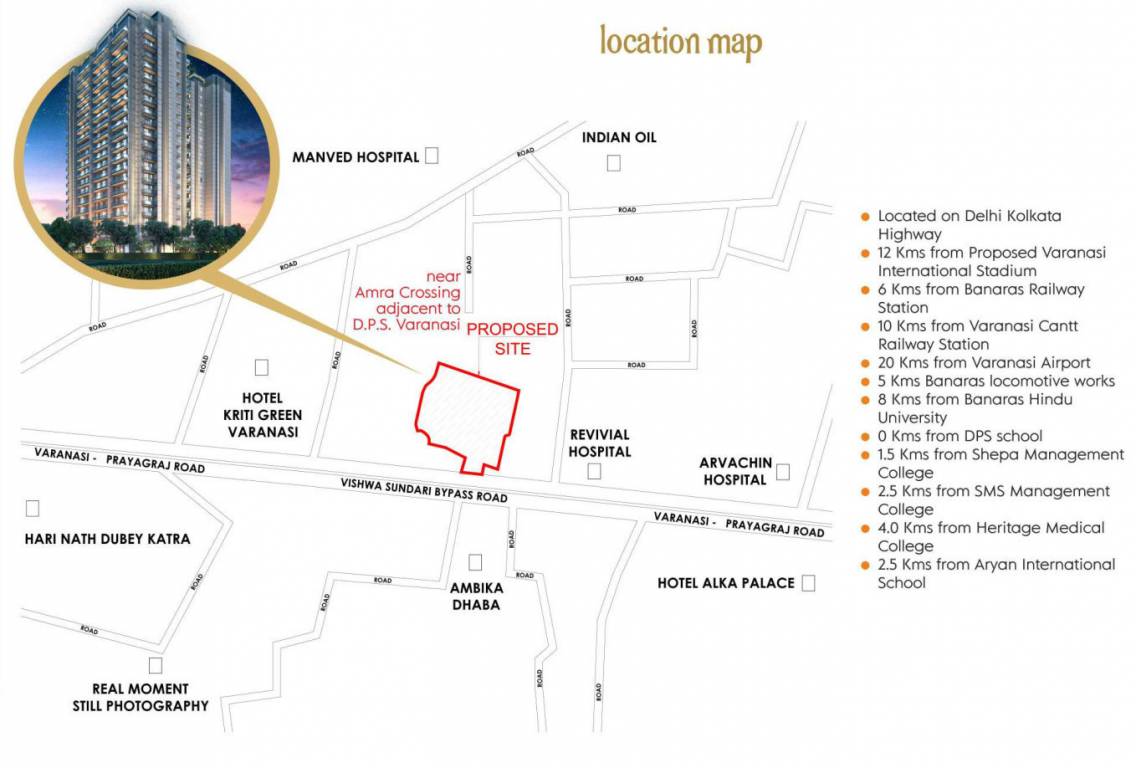 entertainment city Location Plan