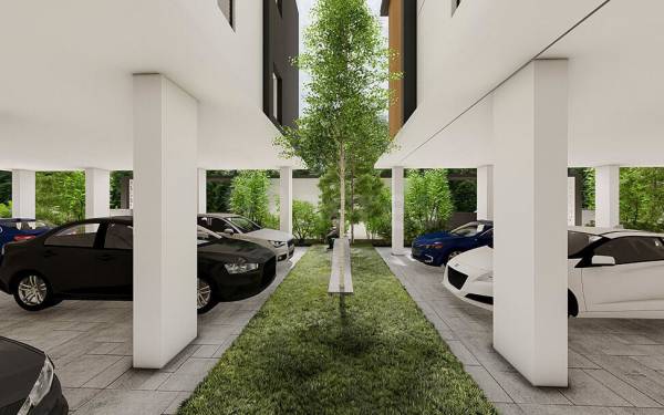  cross-town-block-a Car Parking