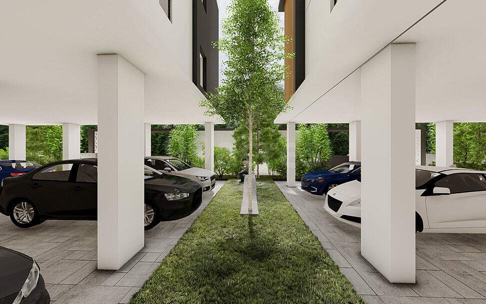  cross town block a Car Parking