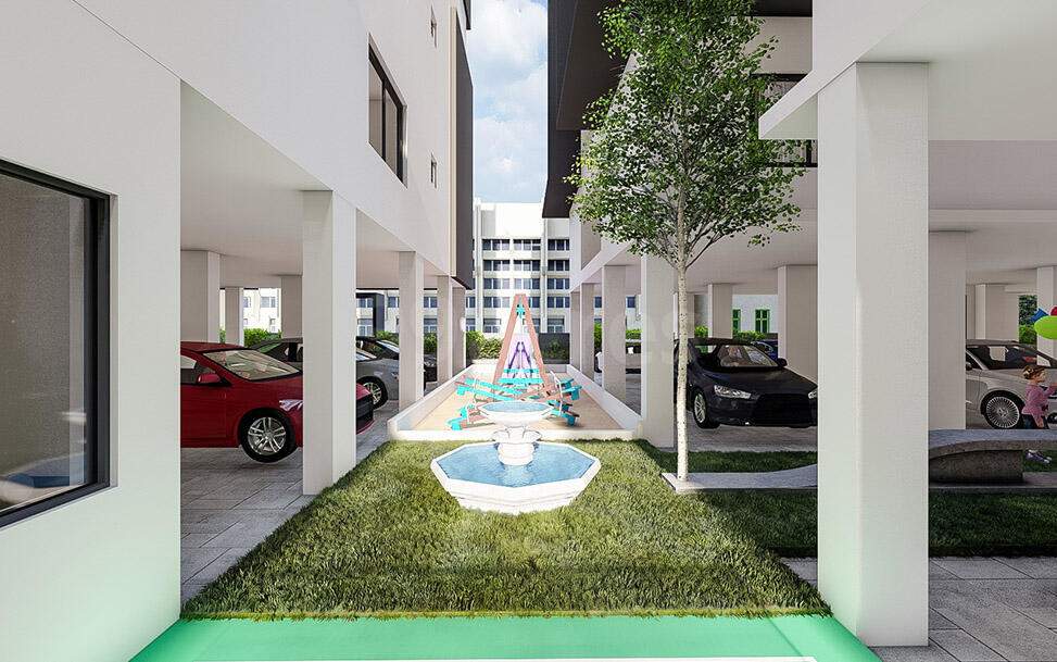  cross town block a Landscape Garden and Tree Planting