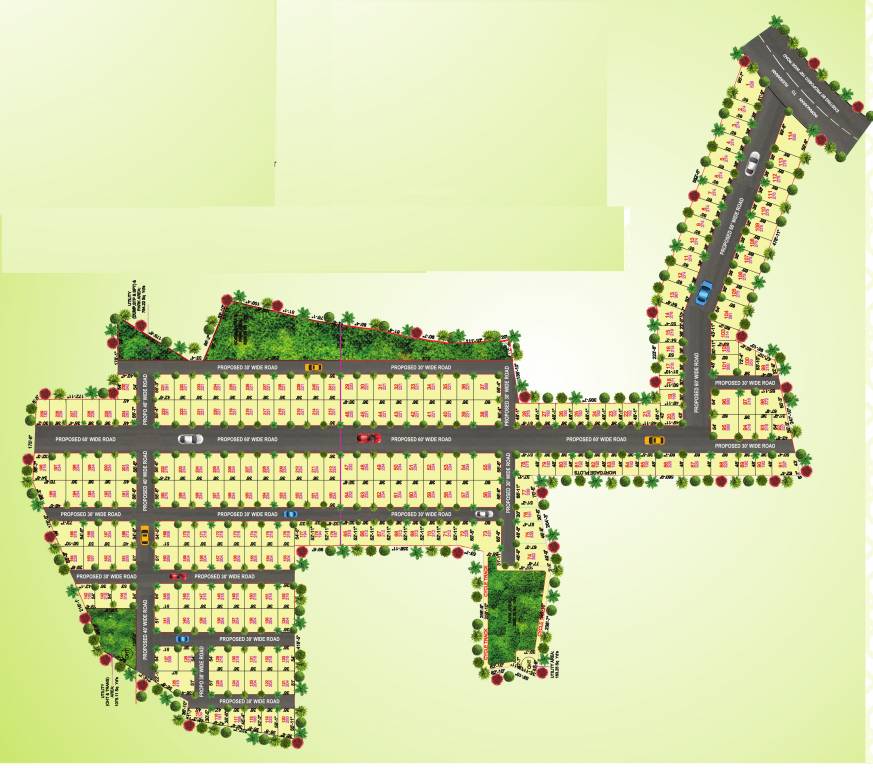  green west 2 Layout Plan