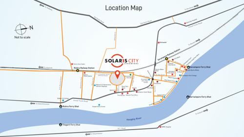 eden-solaris-city-serampore Location Plan