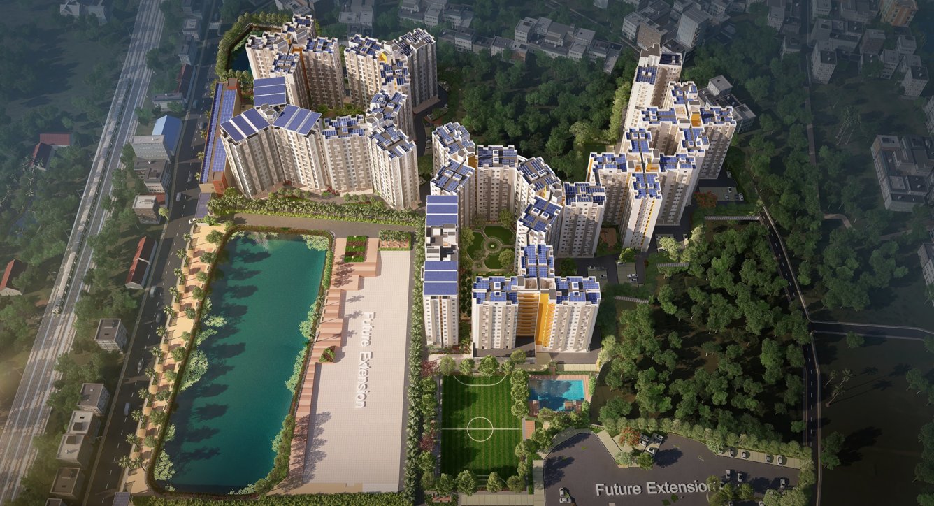  eden solaris city serampore Elevation