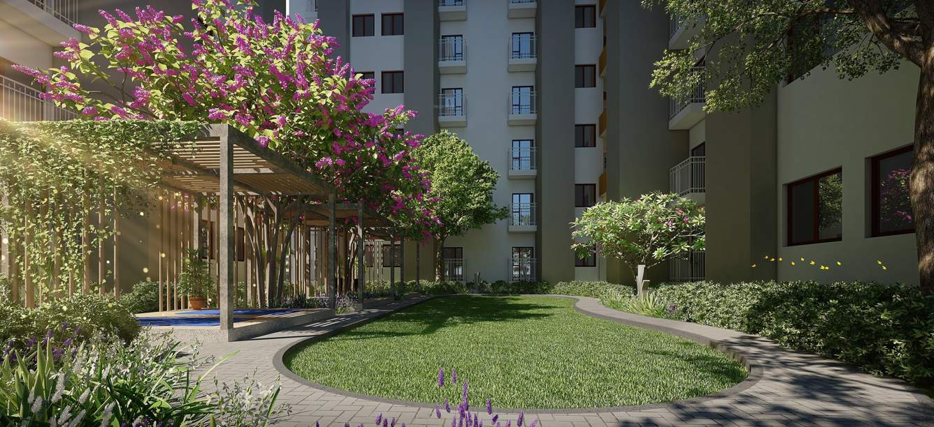  eden solaris city serampore Landscape Garden and Tree Planting