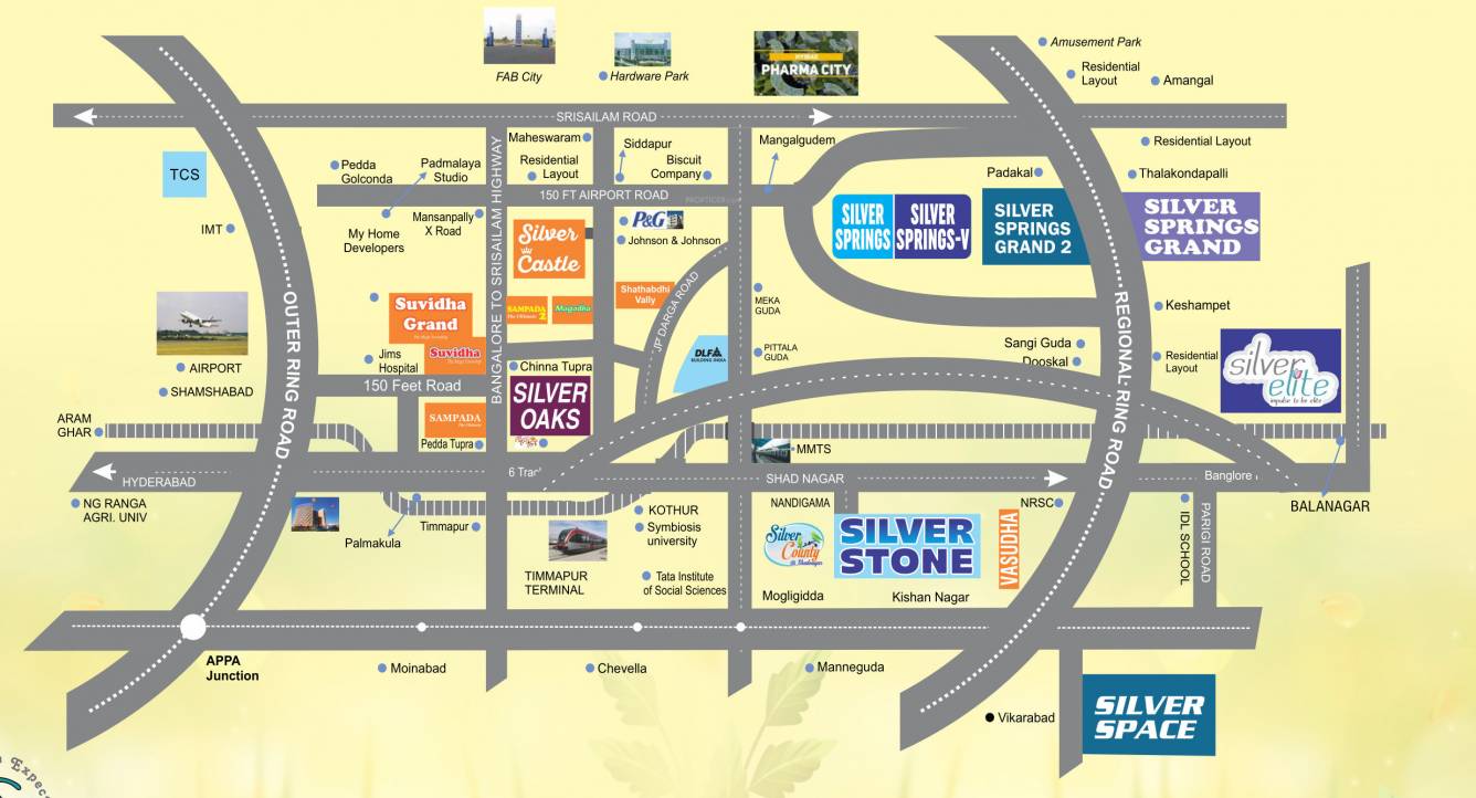  silver stone vip Location Plan