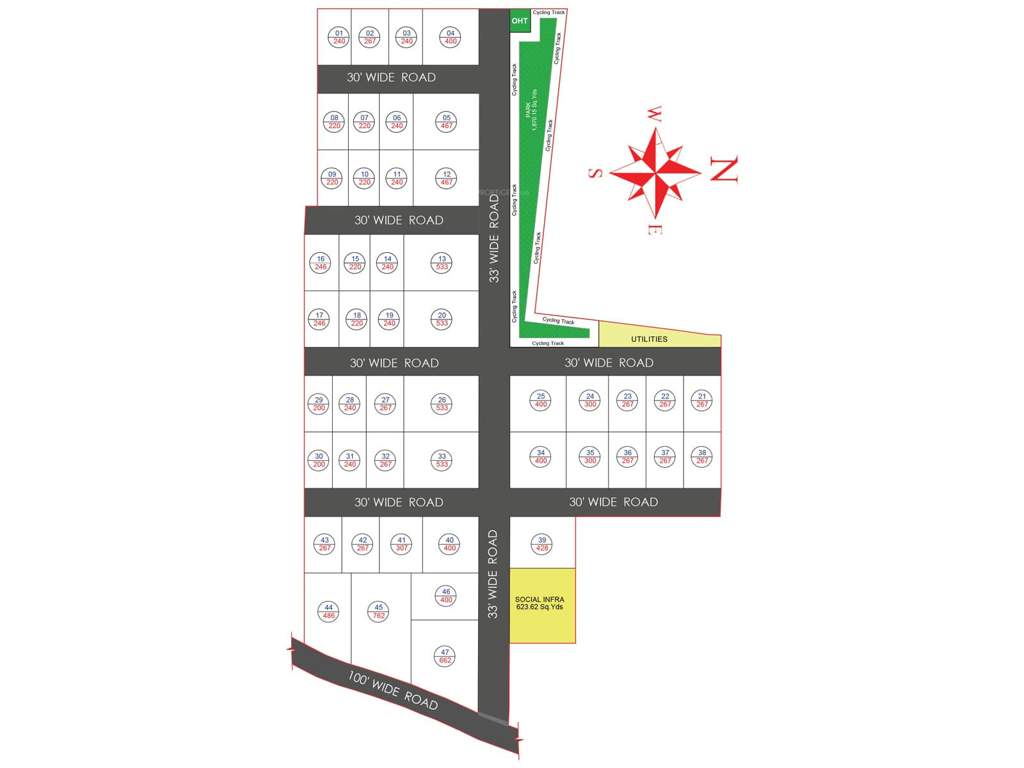  whistling woods Layout Plan
