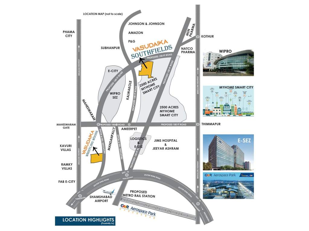  whistling woods Location Plan